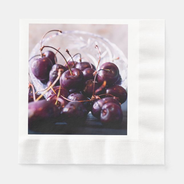 Serviette En Papier Cherry (Devant)