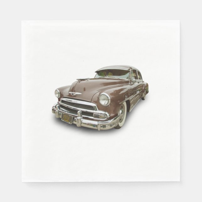 SERVIETTE EN PAPIER CHEVROLET 1951 (Devant)