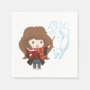 Serviette En Papier Chibi Hermione Granger Patronus