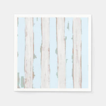 Chic Pastel Chic Shabby Bleu Serviettes