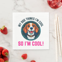 Chien beagle mignon