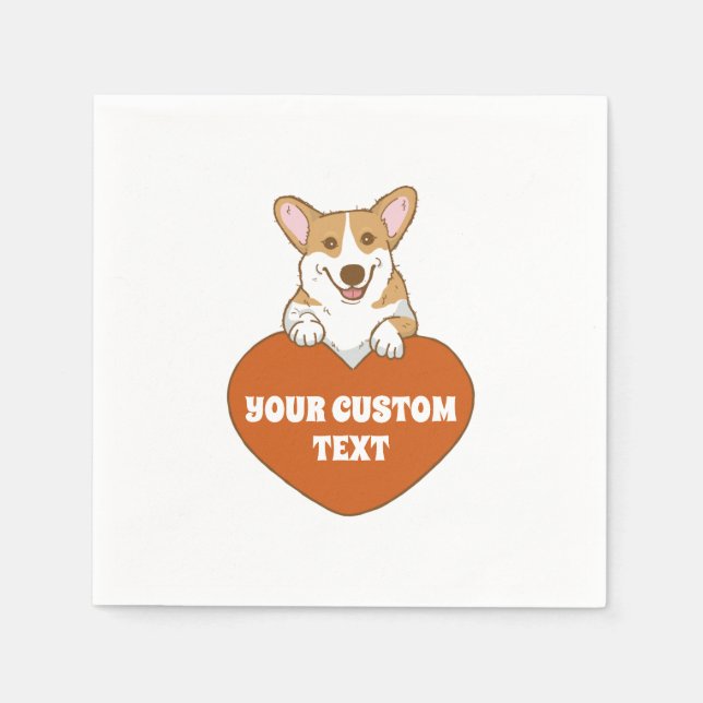 Serviette En Papier Chien Chien Chien Chien Chien Chien Chien Chien Pe (Devant)