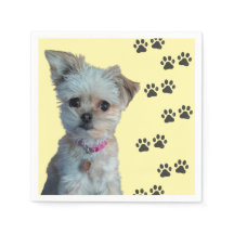 Chien napkin