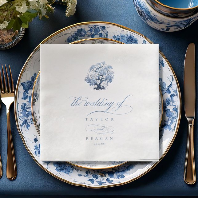 Serviette En Papier Chinoiserie Arbre en fleurs Motif ID1094 (Créateur téléchargé)