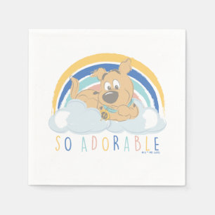 Serviette En Papier Chiot Scooby-Doo "tellement adorable"