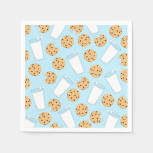 Serviette En Papier Chocolat Chip Cookie Enfants 1er Anniversaire Part