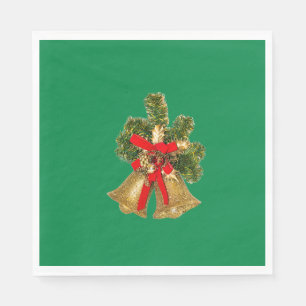 Serviette En Papier Christmas Bells