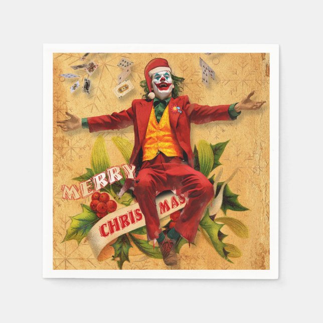 Serviette En Papier Christmas Joke (Devant)