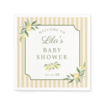 Ciao Baby Serviettes de douche bébé au citron