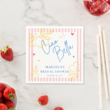 Ciao Bella mariage italien au citron dessiné à la