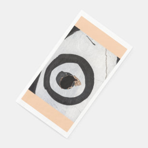 Serviette En Papier cible déchirures des serviettes