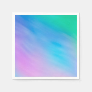 Serviette En Papier Ciel Arc-en-ciel Féminin Douce