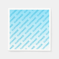 Ciel bleu (couleur changeable) Motif Ombre et text