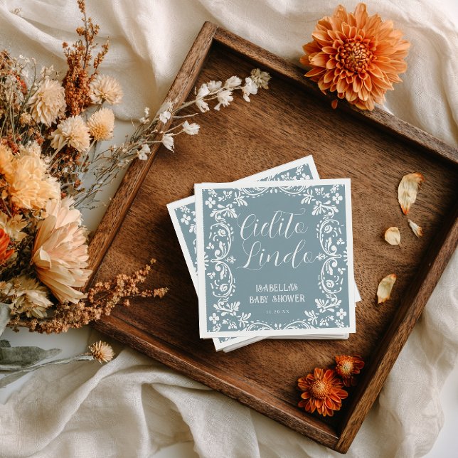 Serviette En Papier Cielito Lindo Mexicain Papier Picado Talavera (Créateur téléchargé)