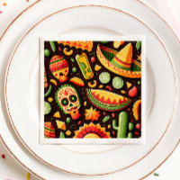 Cinco de Mayo. Motif de dessin animé mexicain