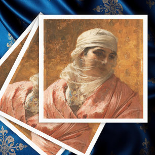 Serviette En Papier Circassien par Frederick Arthur Bridgman, Art