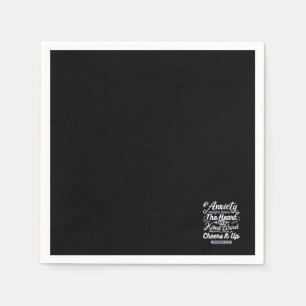 Serviette En Papier Citation d'encouragement chrétien – Anxiété et gen