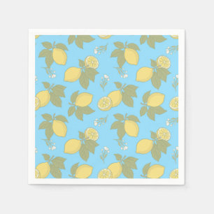 Serviette En Papier citron vintage