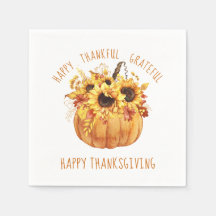 Citrouille bon thanksgiving Sunflowers