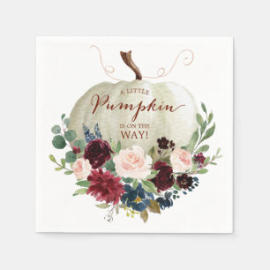 Serviette En Papier Citrouille d'automne Napkin Cocktail