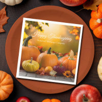Citrouille de Bon thanksgiving de société personna