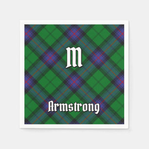 Serviette En Papier Clan Armstrong Tartan Napkins