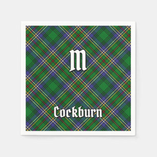 Serviette En Papier Clan Cockburn Tartan