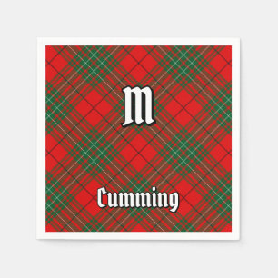 Serviette En Papier Clan Cumming Tartan