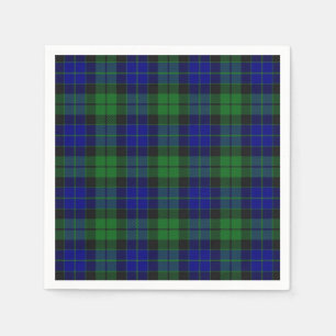 Serviette En Papier Clan écossais MacKay Tartan Napkin