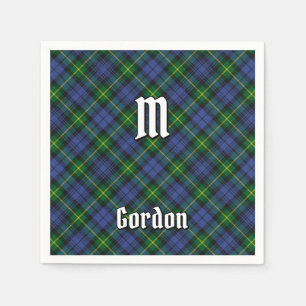 Serviette En Papier Clan Gordon Tartan Napkins