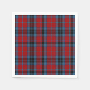 Serviette En Papier Clan MacTavish Tartan Plaid