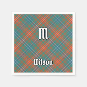 Serviette En Papier Clan Wilson Ancienne Tartan