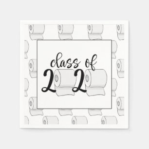 Serviette En Papier Classe de 2020 Graduation Napkin - Papier Toliet