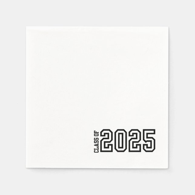 Serviette En Papier Classe de serviette 2025 (Devant)