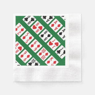 Serviette En Papier Classement Poker Hand avec Visuals
