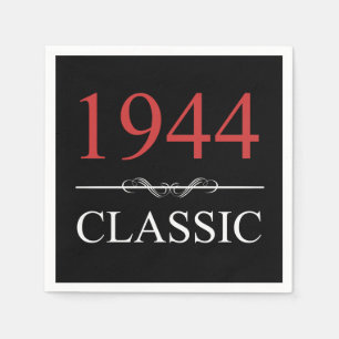 Serviette En Papier Classic 1944 80e anniversaire
