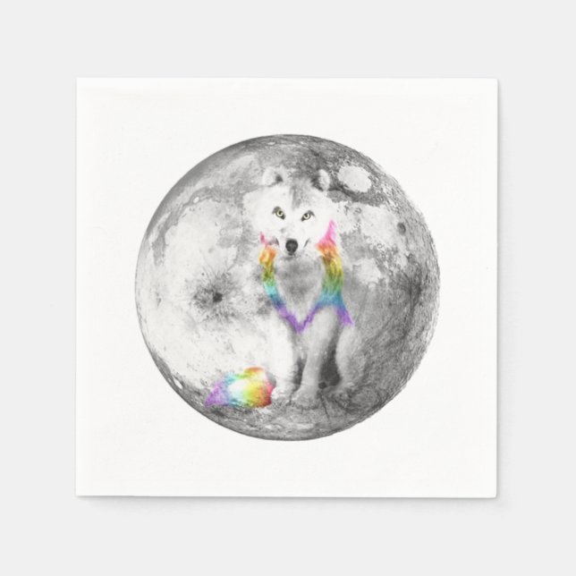 Serviette En Papier Classic de Zidika Wolf (Devant)