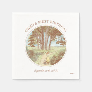 Serviette En Papier Classic Winnie the Pooh 40 acres Bois Anniversaire