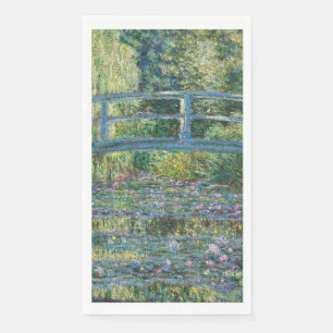 Serviette En Papier Claude Monet - Eau Lily étang, Harmonie verte