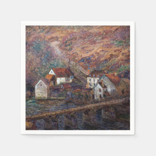 Serviette En Papier Claude Monet - Le pont de Vervy