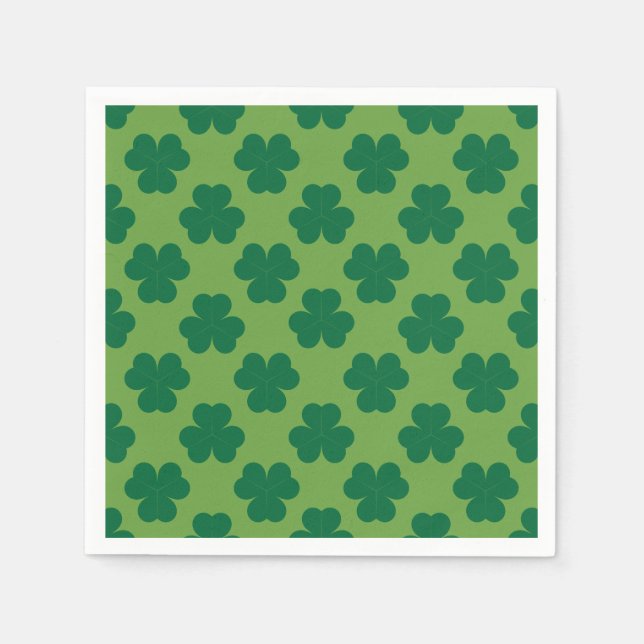 Serviette En Papier Clover (Devant)