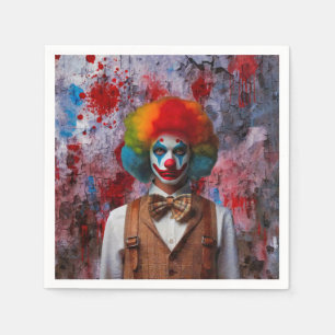 Serviette En Papier Clown