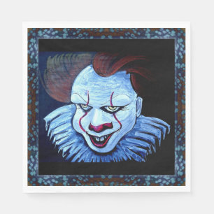Serviette En Papier Clown : Papier malin Napkin