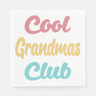 Serviette En Papier Club de grand-père cool II