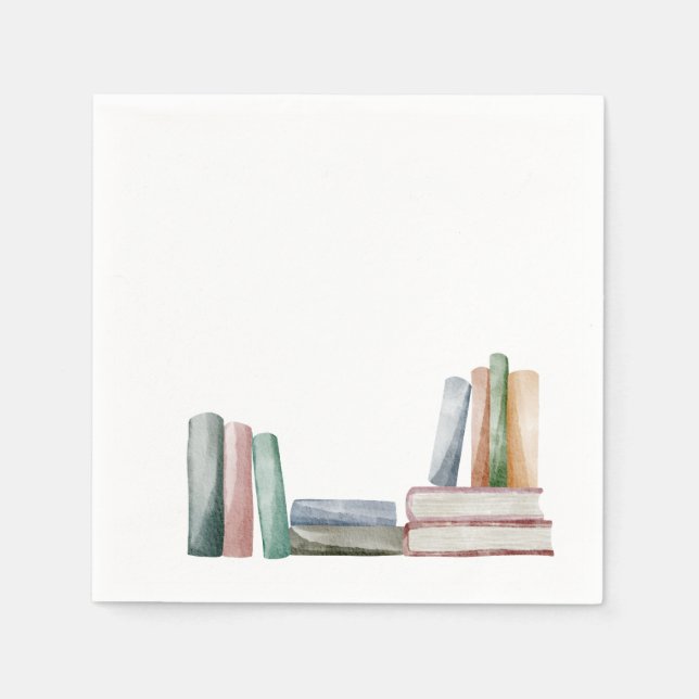 Serviette En Papier Club de livre pour bébés Napkin (Devant)