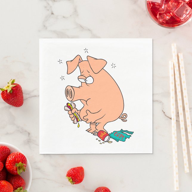 Serviette En Papier Cochon complet (Créateur téléchargé)