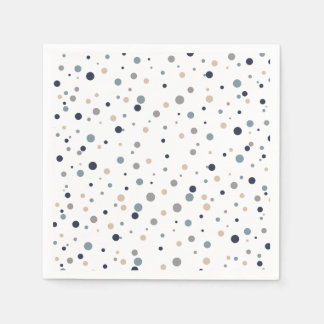 Serviette En Papier Cocktail Confetti / Serviettes de dessert