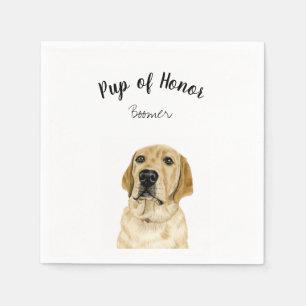 Serviette En Papier Cocktail de chien serviettes