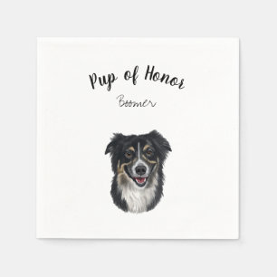 Serviette En Papier Cocktail de chien serviettes