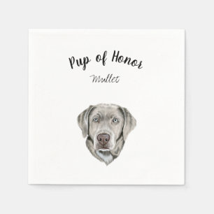 Serviette En Papier Cocktail de chien serviettes